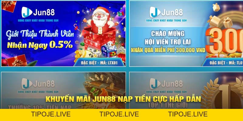 Khuyến Mãi Jun88 Tặng Quà Sinh Nhật Thành Viên